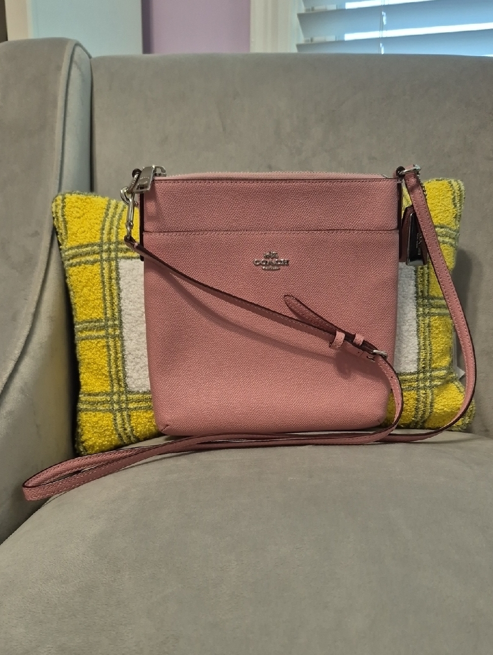 COACH Kitt Pink Messenger Bag